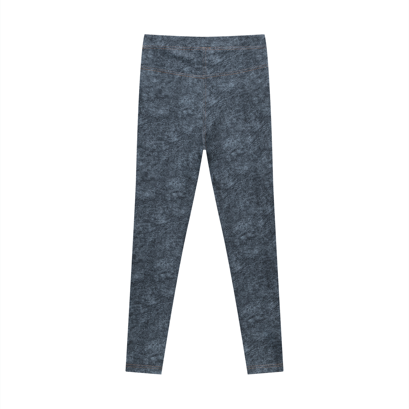 EMPIRE Faux Denim Zip-Fly Leggings — Premium Women's Streetwear