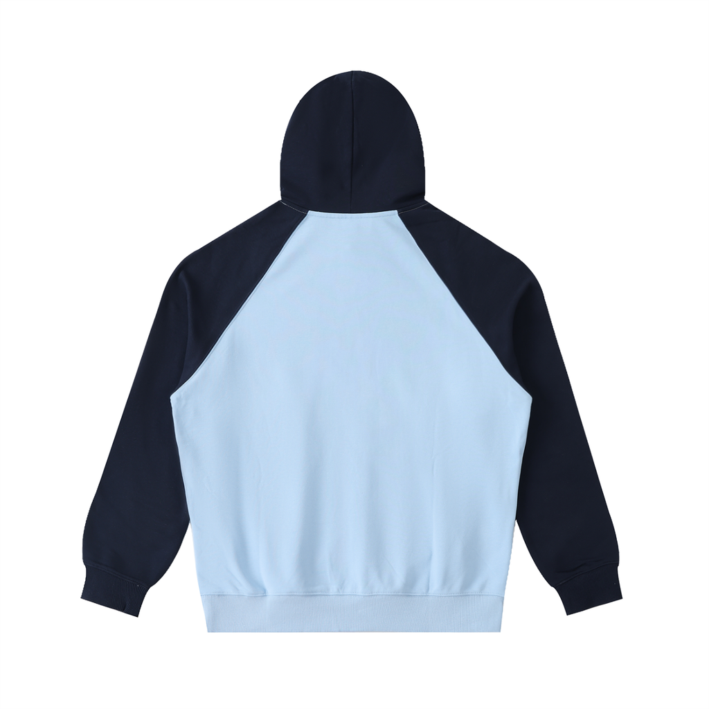 EMPIRE Men’s Color-Block Raglan-Sleeve Hoodie — Futurist Signature