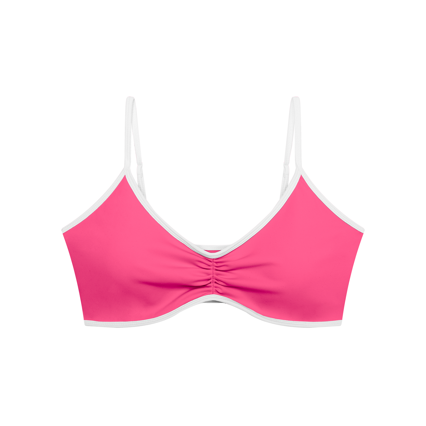 EMPIRE Color Block Ruched Sports Bra — Sculpted Power