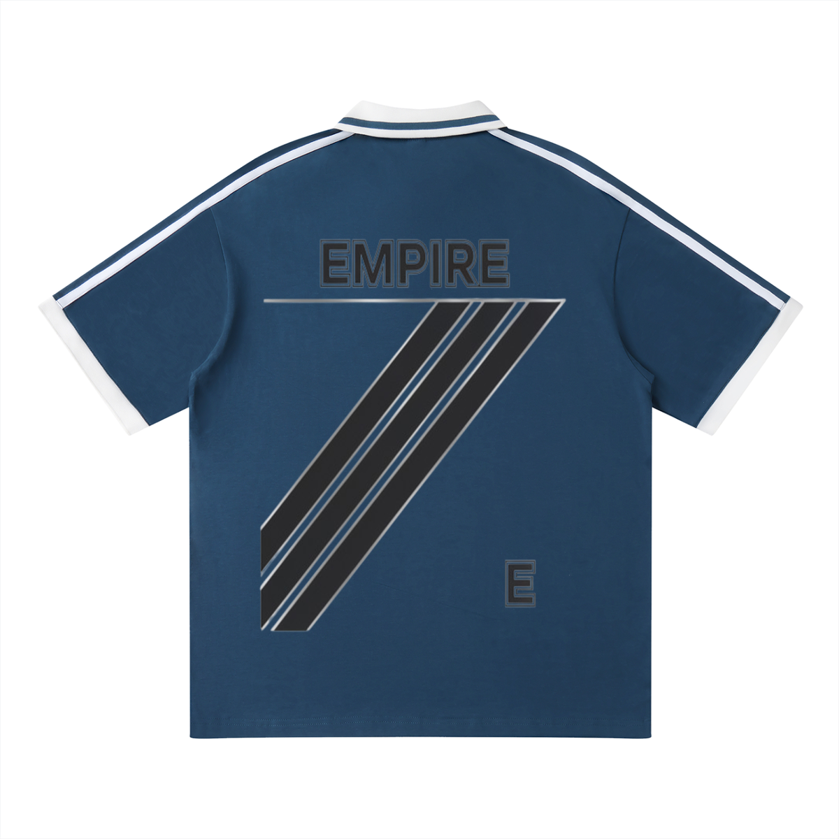 EMPIRE Men’s Contrast-Piping Raglan Polo Shirt — Apex Polo
