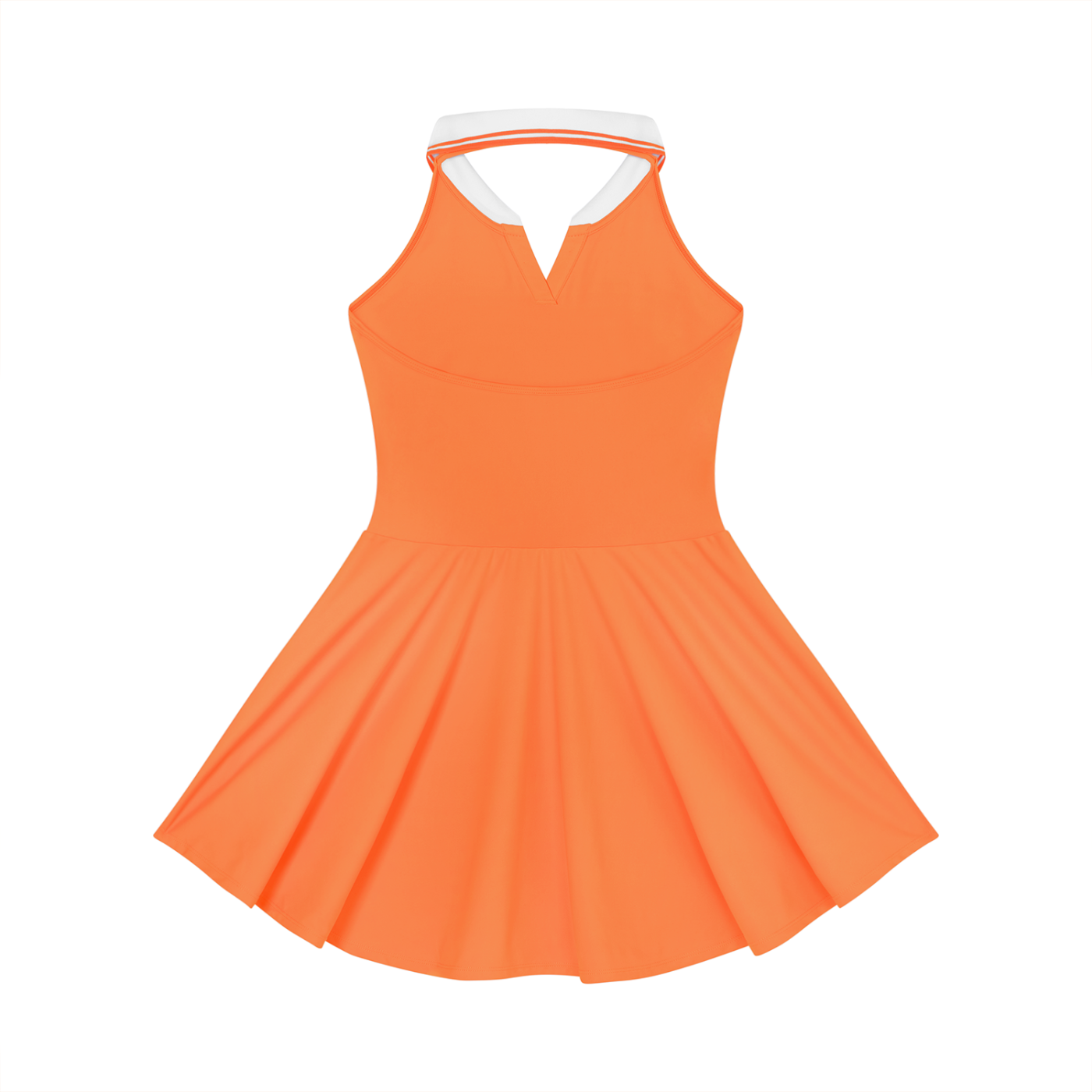 EMPIRE Collared Halter A-Line Tennis Dress — Court Presence