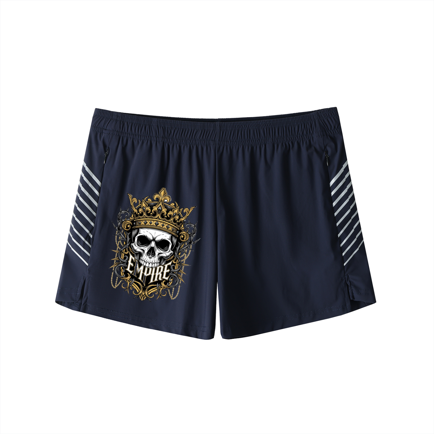 EMPIRE Men Performance Shorts — Side Stripe Collection