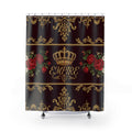 EMPIRE Shower Curtain — Royal Crown & Rose Bathroom Design