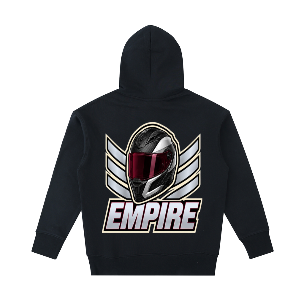 EMPIRE Men’s Heavyweight Cotton Hoodie — Empire Apex Helmet