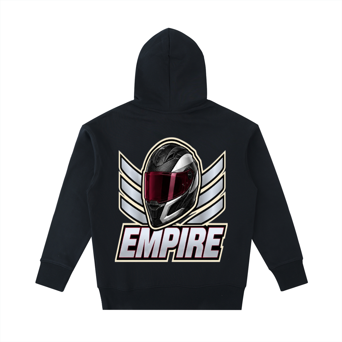 EMPIRE Men’s Heavyweight Cotton Hoodie — Empire Apex Helmet