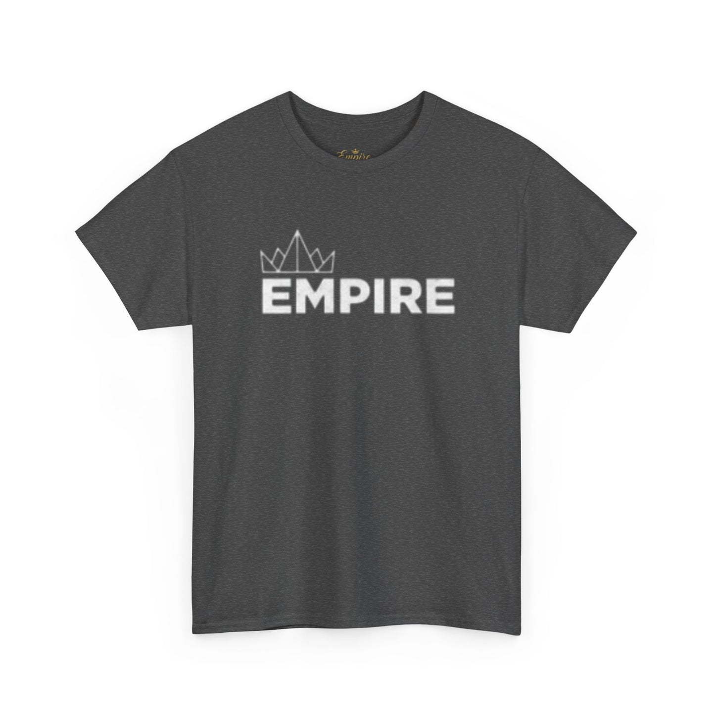 EMPIRE Crown Heavy Cotton Tee — Premium Men's T-Shirt