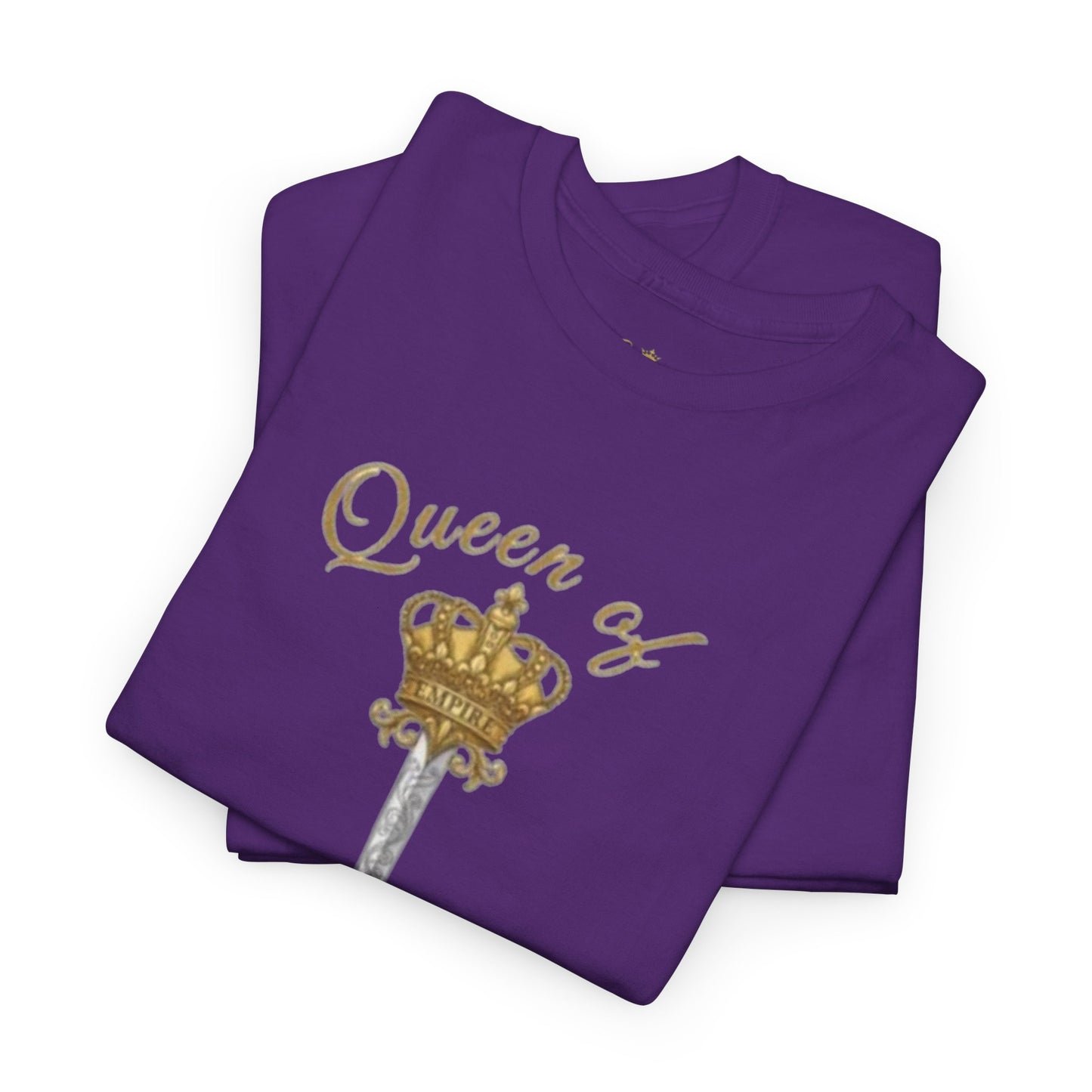 EMPIRE Skull Crown Heavy Cotton Tee — Bold Women's Streetwear