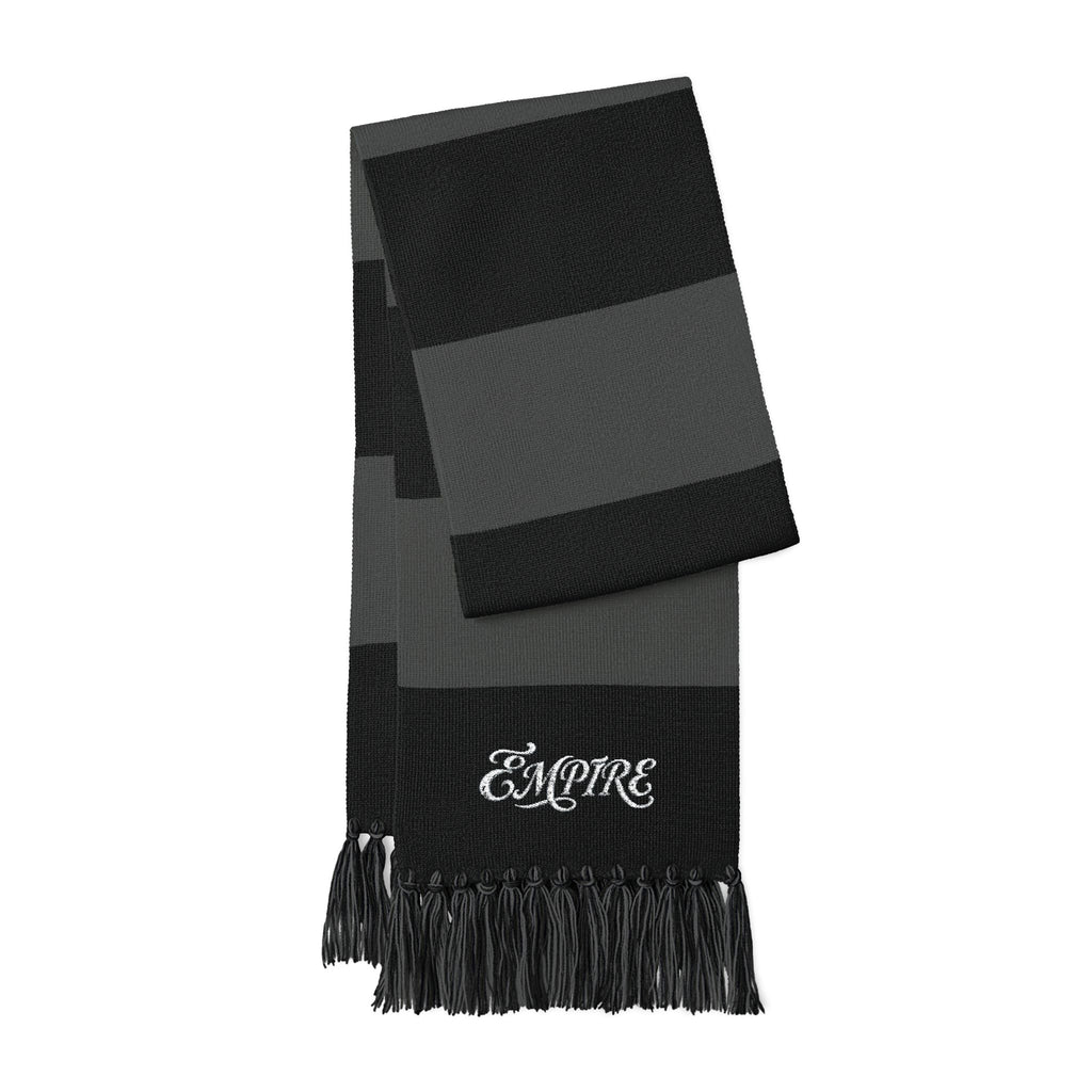 EMPIRE Women's Embroidered Fringed Scarf — Team Spirit