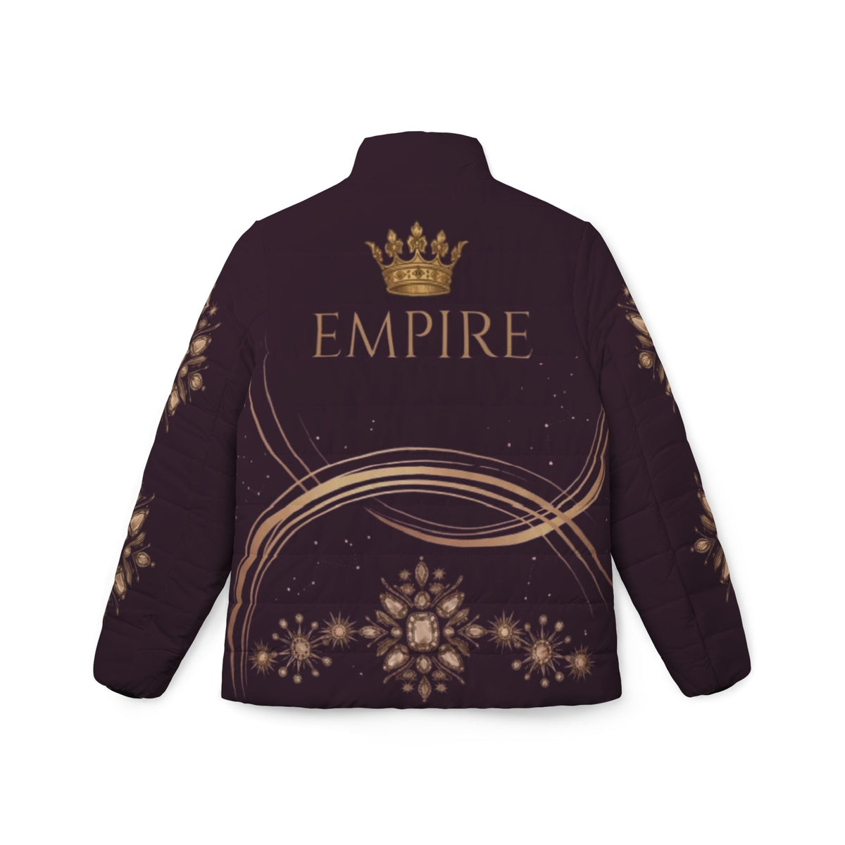EMPIRE Women's Puffer Jacket — Empire Celestial Radiance