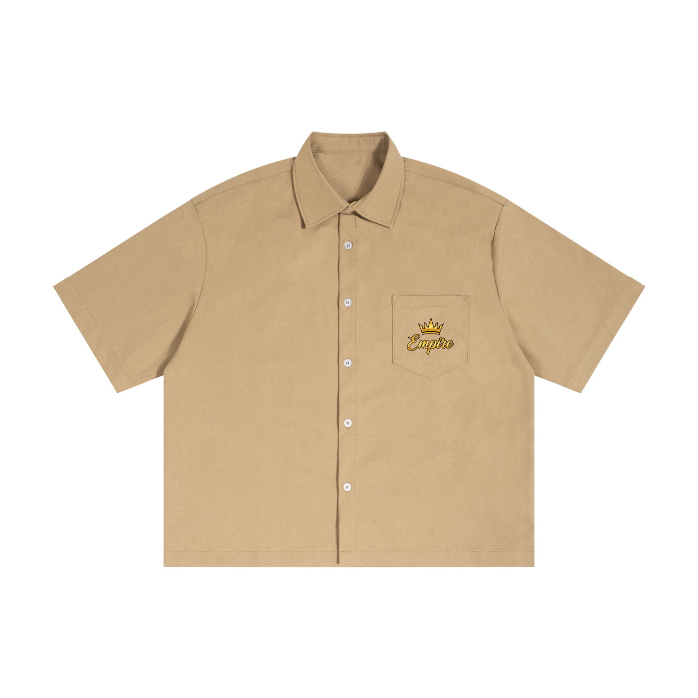 EMPIRE Boxy Heavyweight Shirt — Men's Premium Short Sleeve