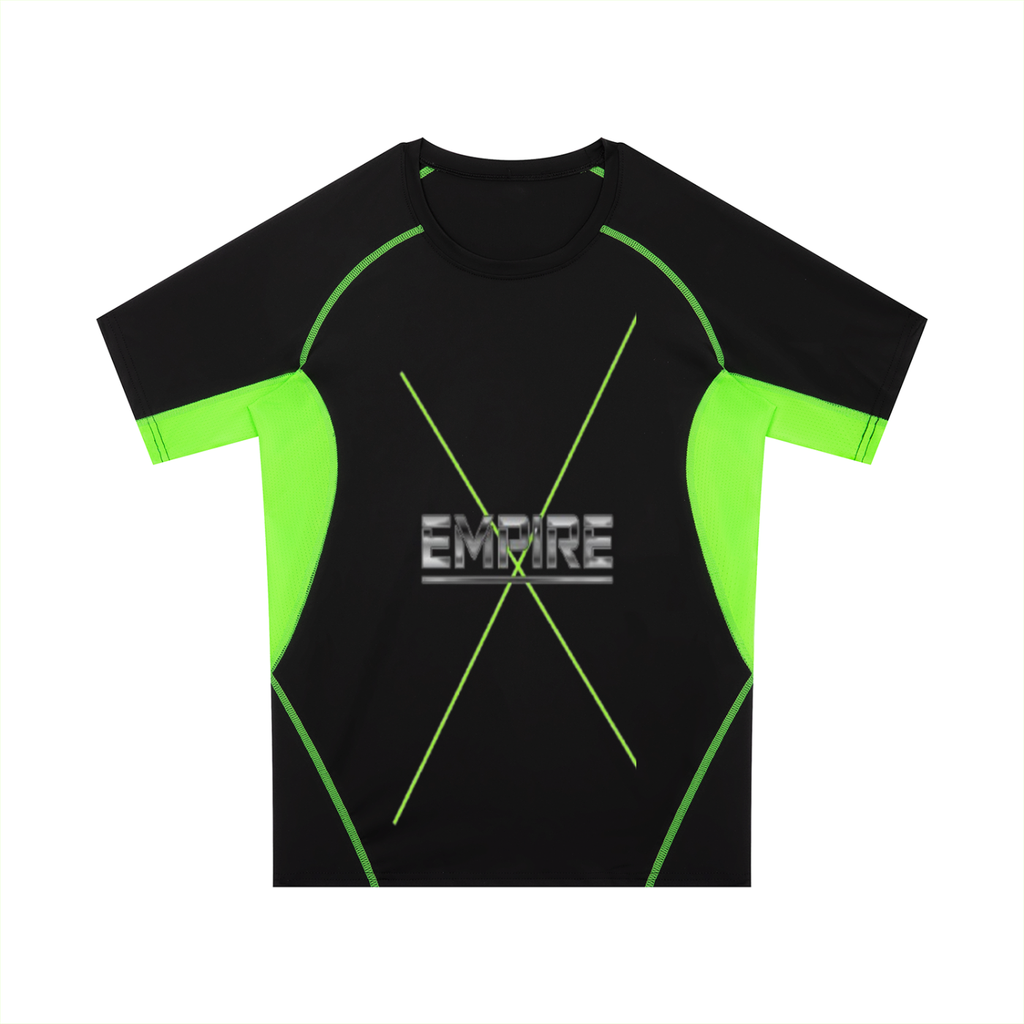 Men's Raglan Panel Training T-Shirt- Empire neon axis