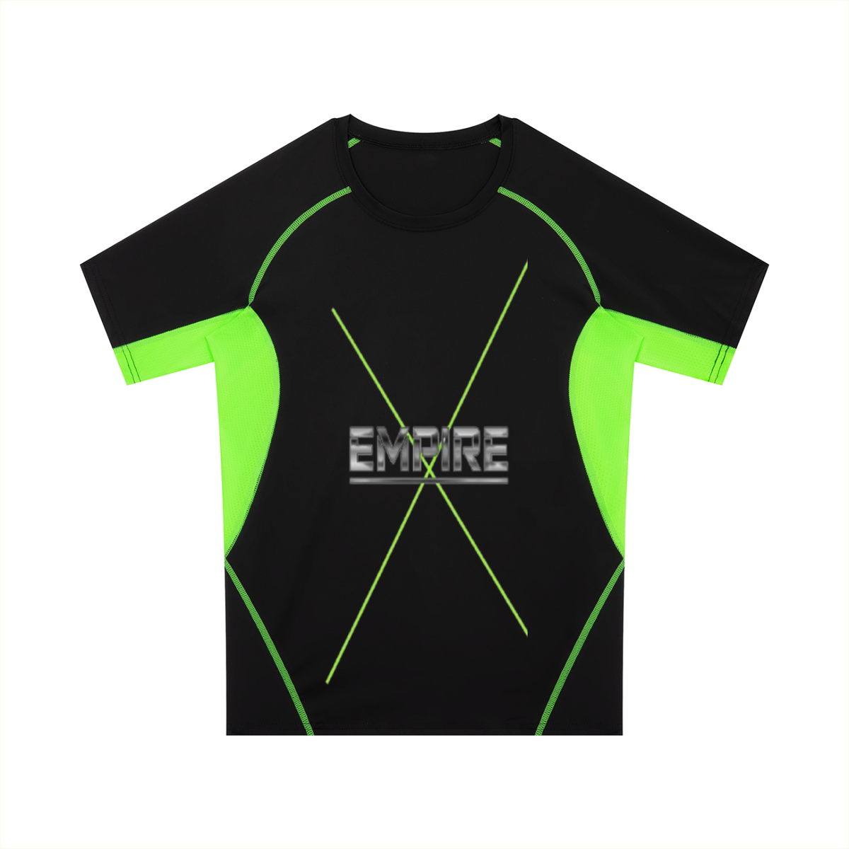 Men's Raglan Panel Training T-Shirt- Empire neon axis