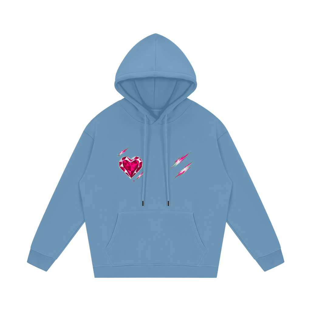 EMPIRE Women's Heavyweight Fleece Hoodie — Empire Garnet Rush