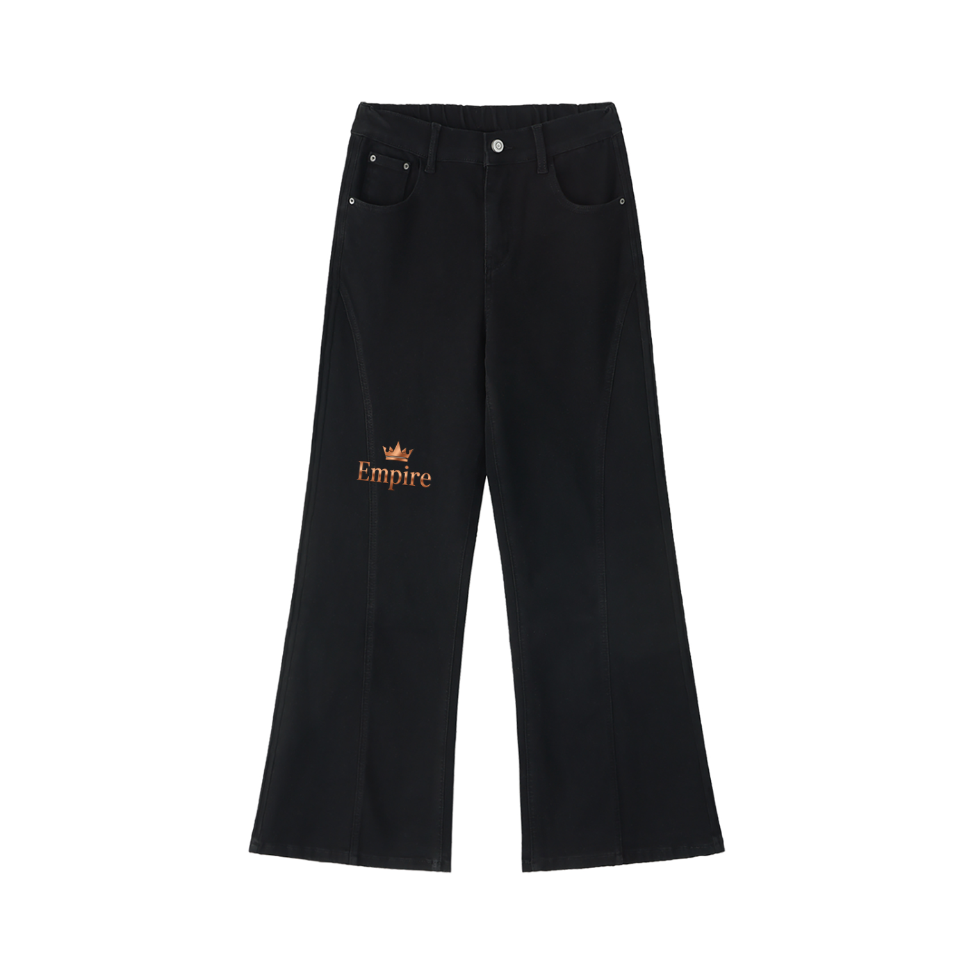 EMPIRE Flared Leg Jeans — Curve Authority