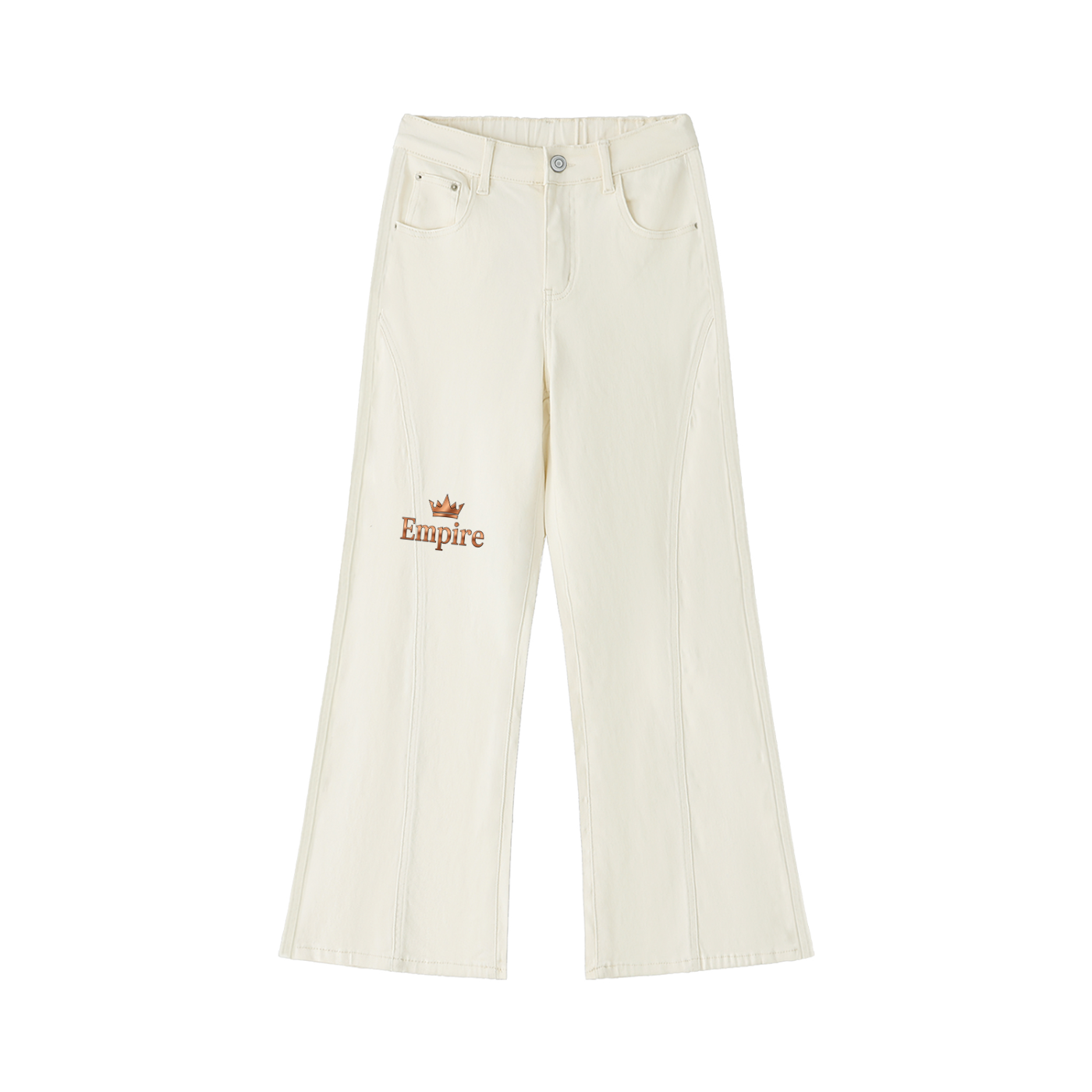 EMPIRE Flared Leg Jeans — Curve Authority