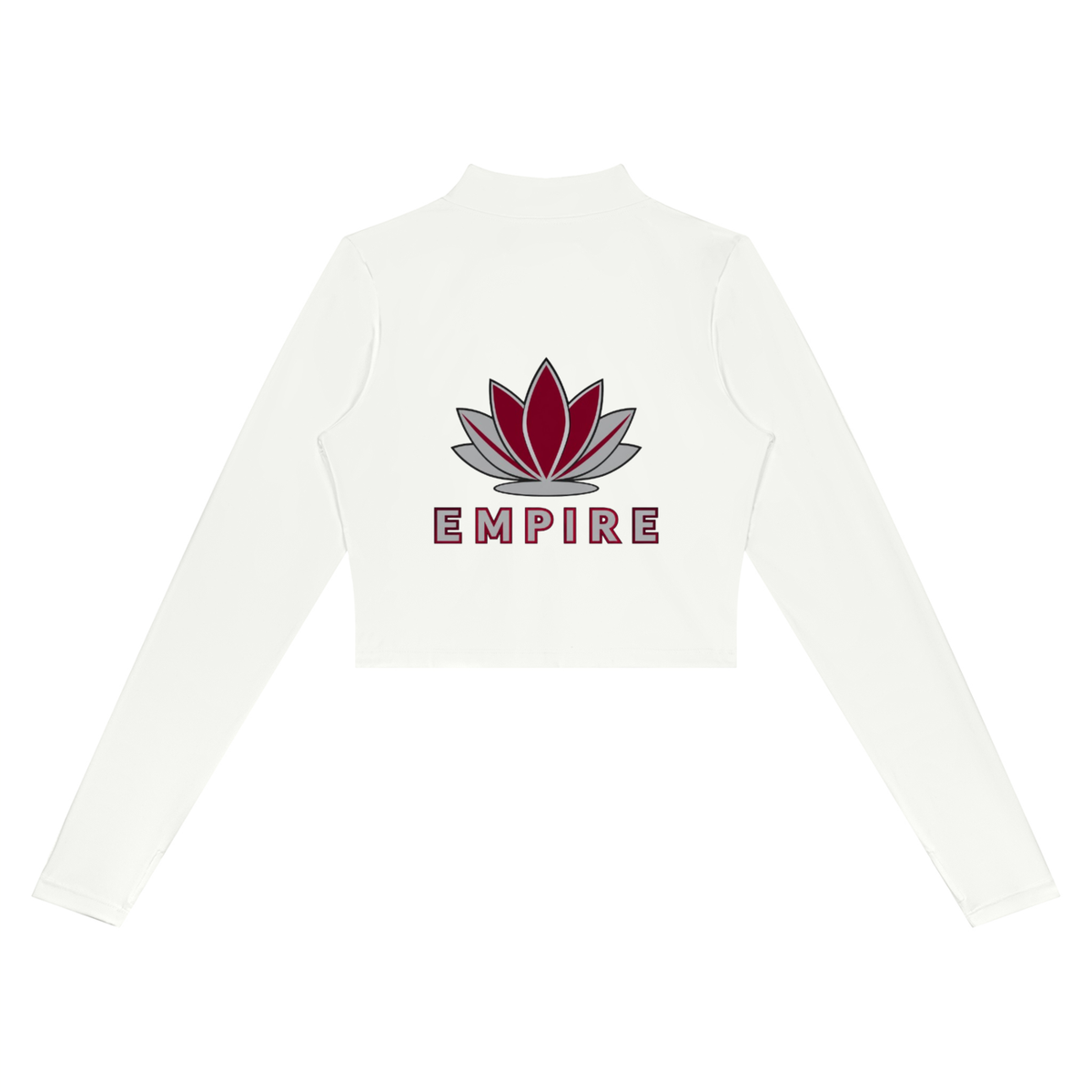 EMPIRE Women's Cropped Zip Sports Jacket — Empire Lotus
