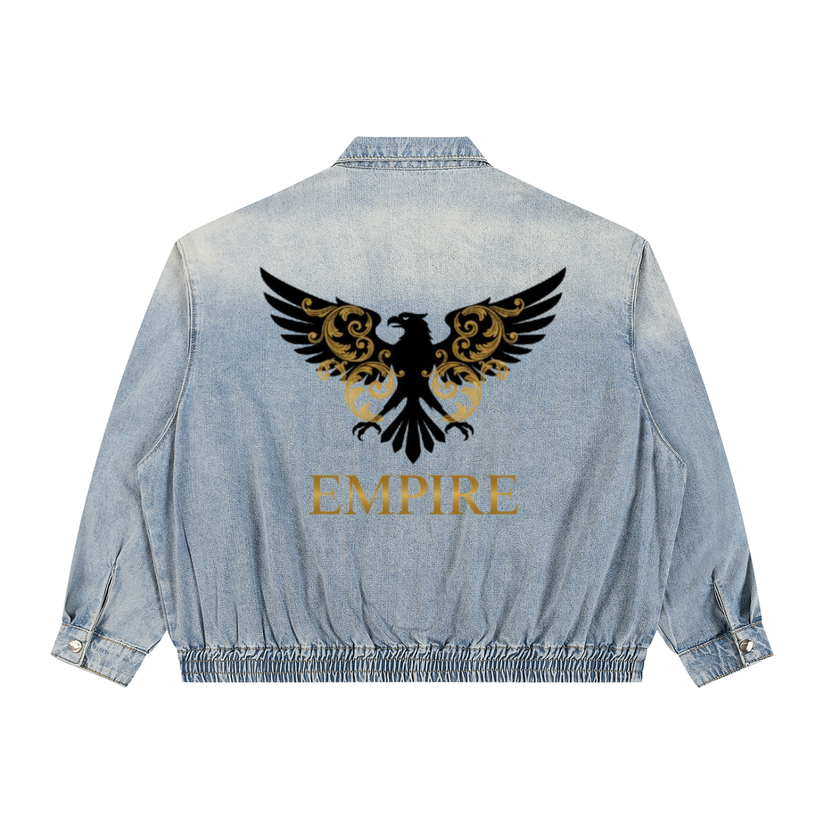 EMPIRE Men’s Vintage-Wash Denim Jacket — Urban Fade