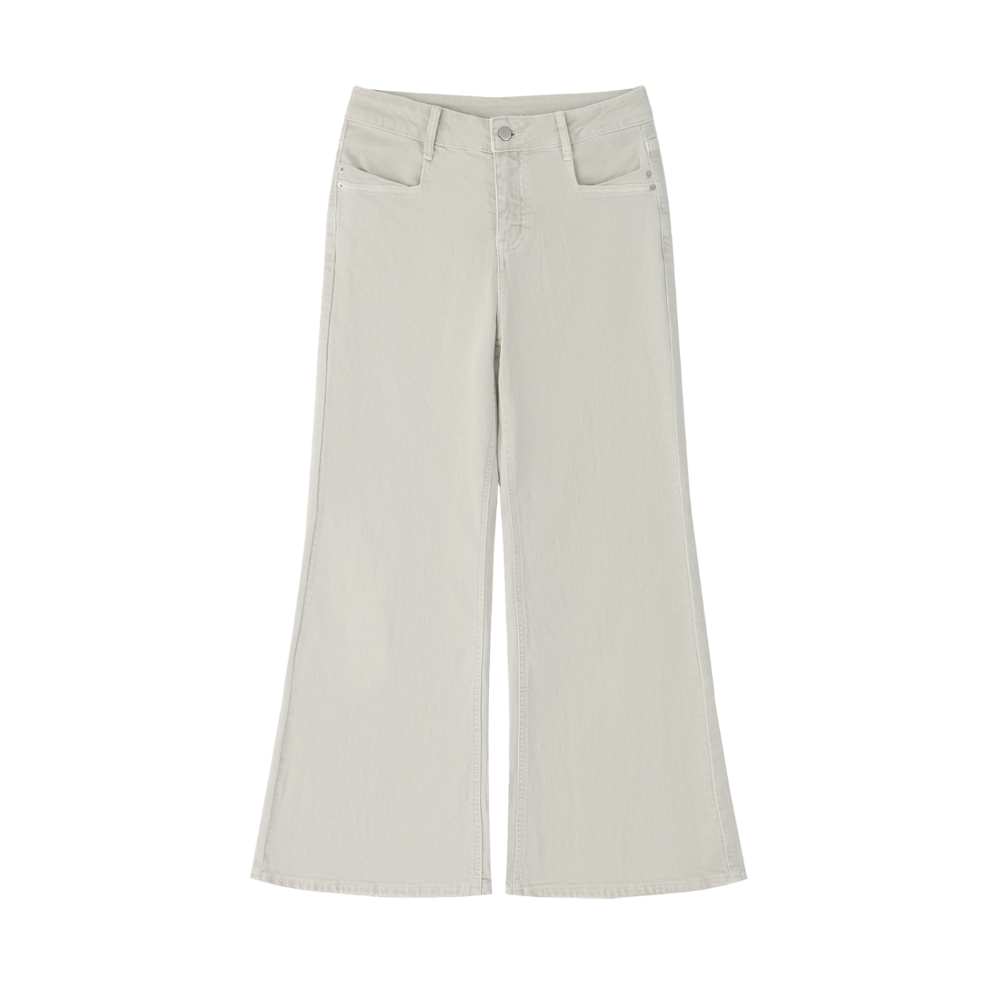 EMPIRE Vintage Wash Flared Leg Jeans — Effortless Silhouette
