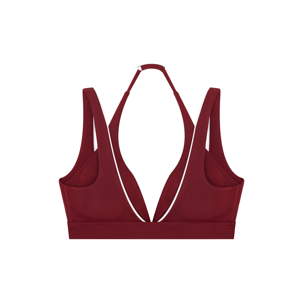 EMPIRE Halter Sports Bra — Cushioned Presence