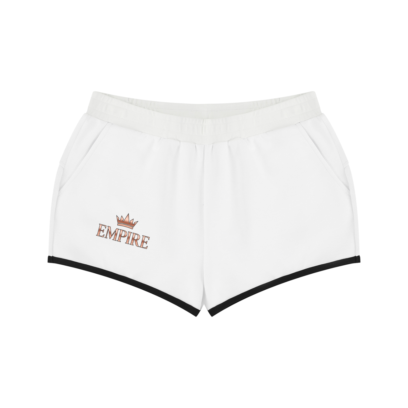 EMPIRE Retro Contrast Binding Shorts — Vintage Edge
