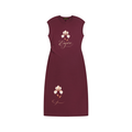 EMPIRE Women's Ruched Sleeveless Dress — Empire Iris Signature