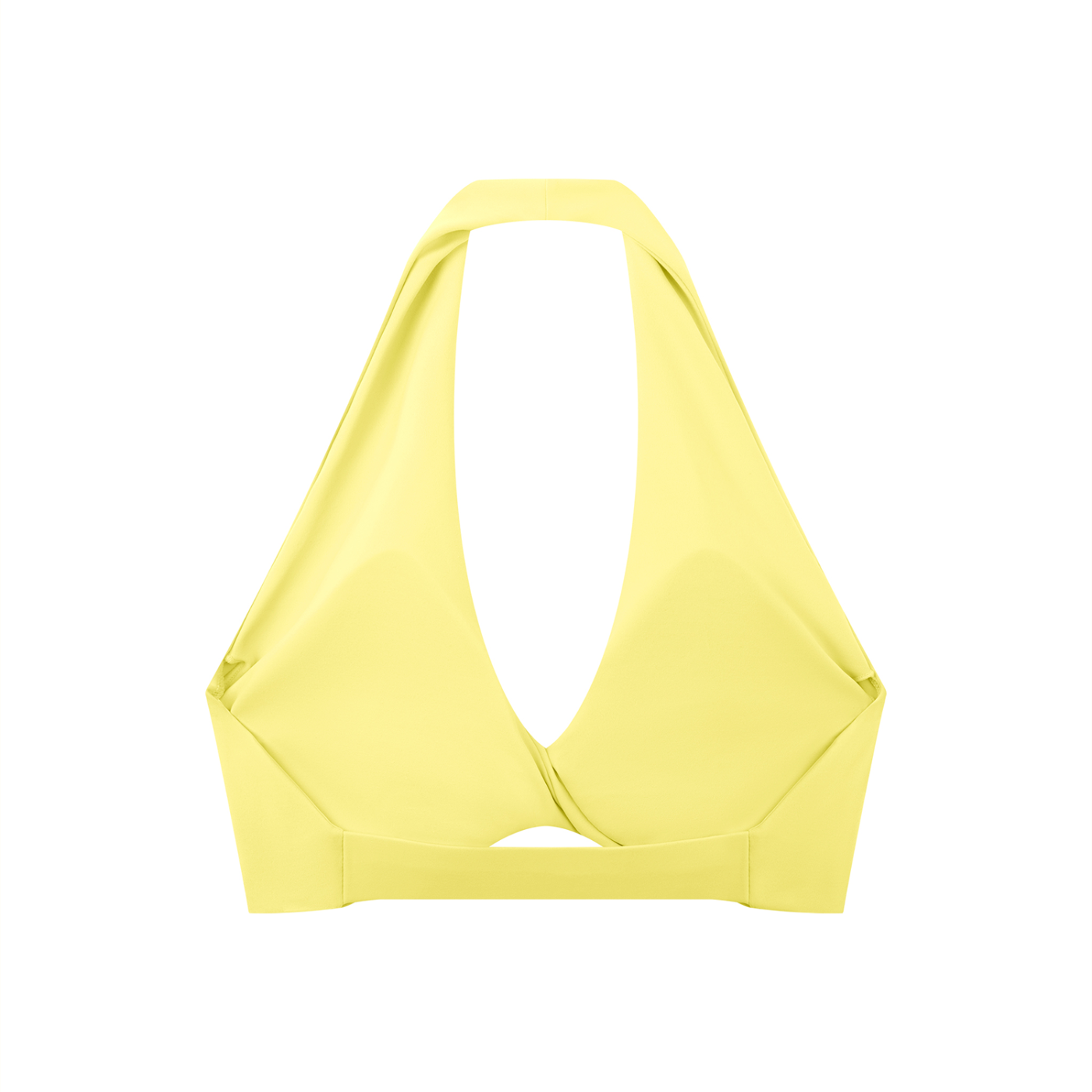 EMPIRE Pleated Halter Sports Bra — Premium Women's Activewear