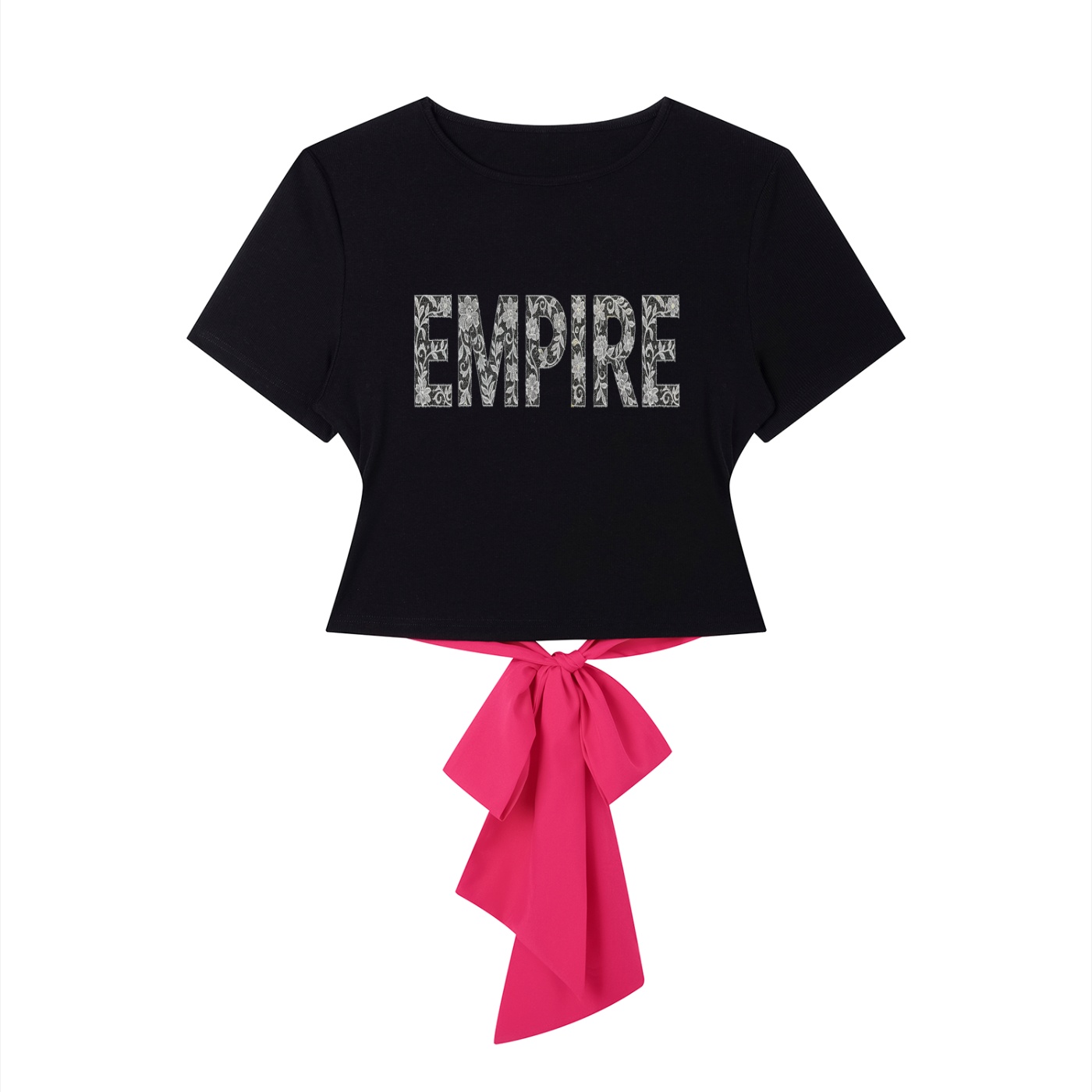 EMPIRE Slim Fit Boatneck T-Shirt — Premium Women's Streetwear