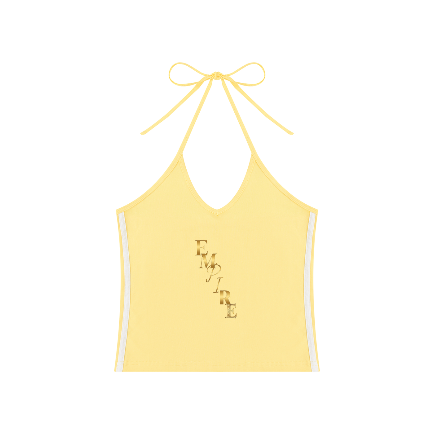 EMPIRE Halter Crop — Bare Confidence