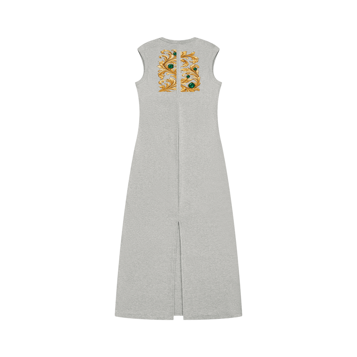 EMPIRE Women's Slim Sleeveless Dress — Green Emeraude