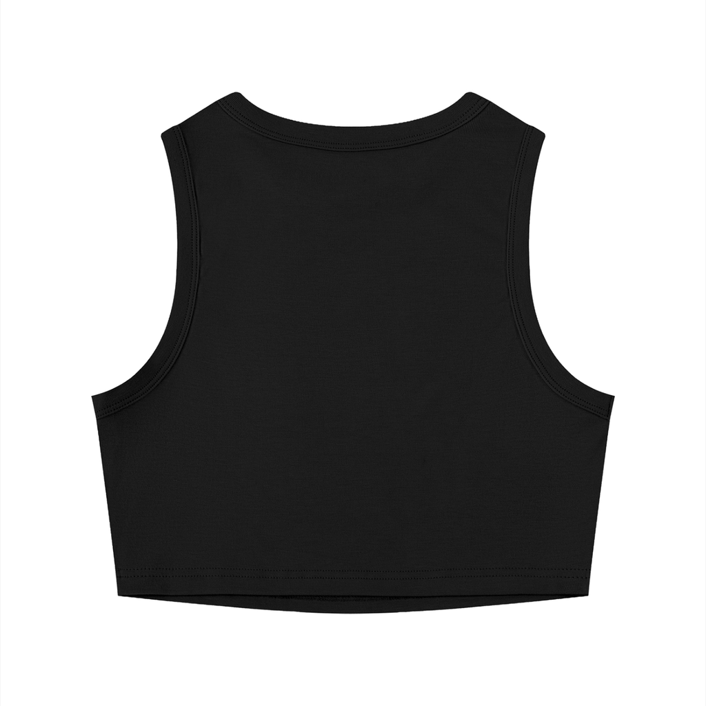 EMPIRE Tight Crewneck Crop Tank Top — Second Skin