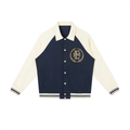 EMPIRE Men’s Contrast Raglan-Sleeve Baseball Jacket — Private Club