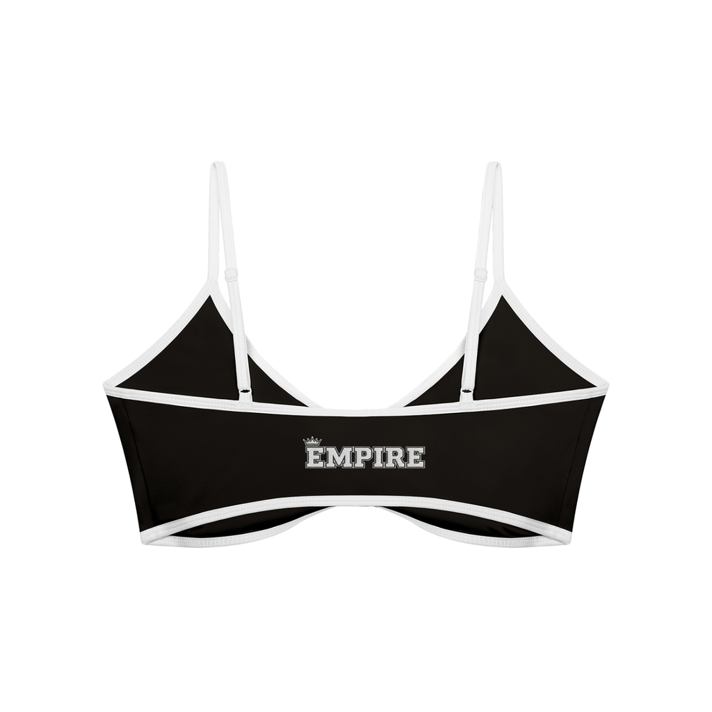 EMPIRE Color Block Ruched Sports Bra — Sculpted Power
