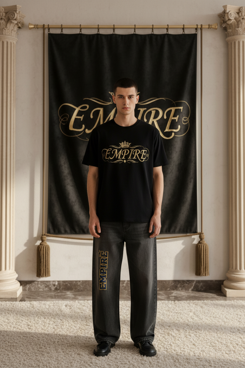 Baggy Denim Empire Homme - Face
