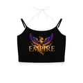 EMPIRE Women Halter Tank Top — Contrast Binding Collection
