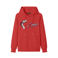 EMPIRE Women's Cotton Hoodie — Empire Purple Silver Snake