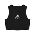 EMPIRE Tight Crewneck Crop Tank Top — Second Skin