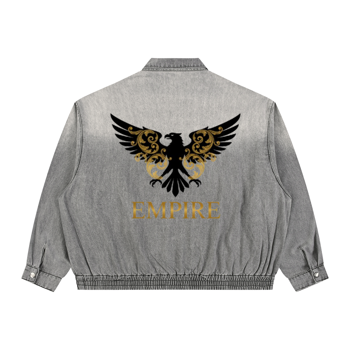 EMPIRE Men’s Vintage-Wash Denim Jacket — Urban Fade