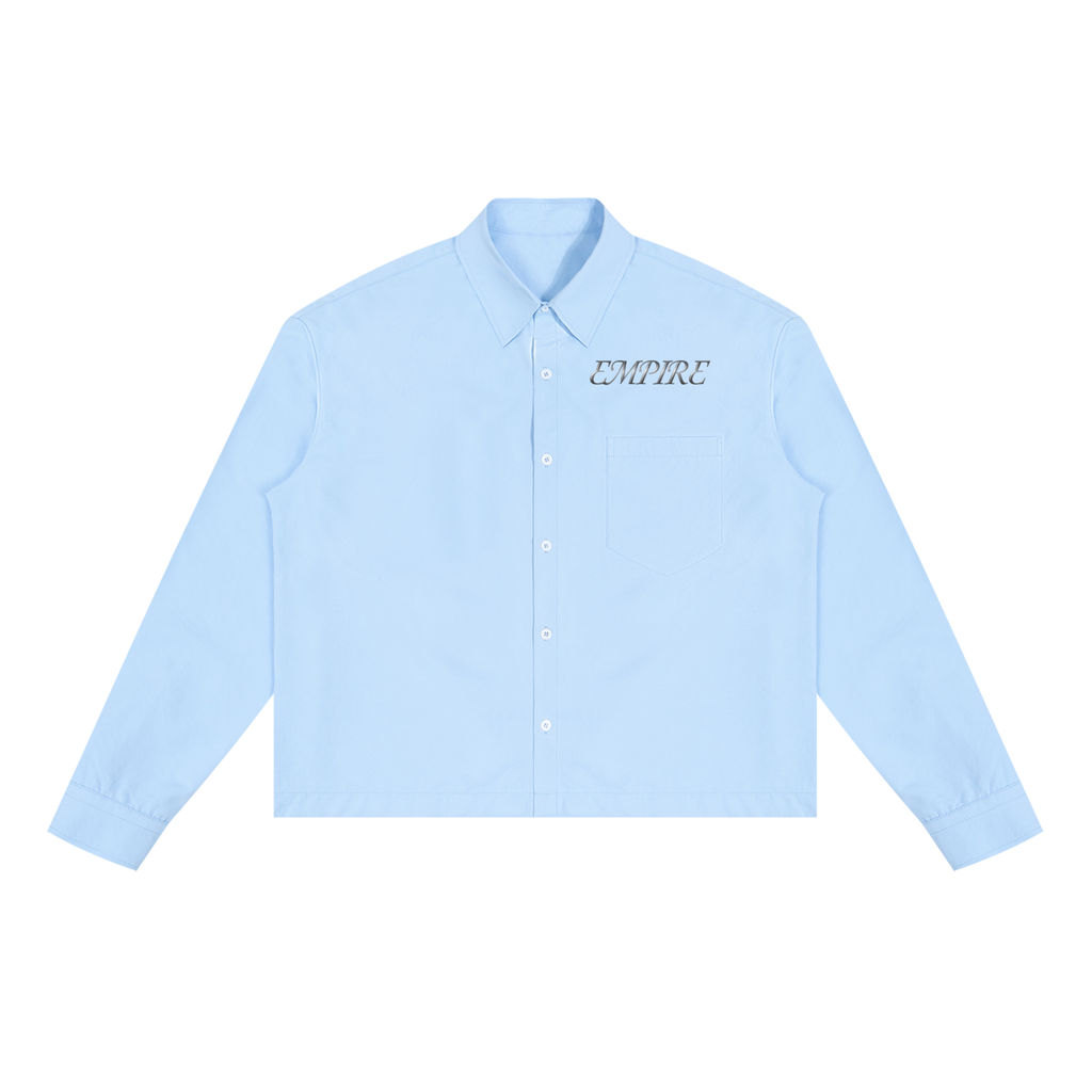 EMPIRE Men’s Boxy Long-Sleeve Shirt — Refined Form