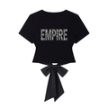 EMPIRE Slim Fit Boatneck T-Shirt — Premium Women's Streetwear