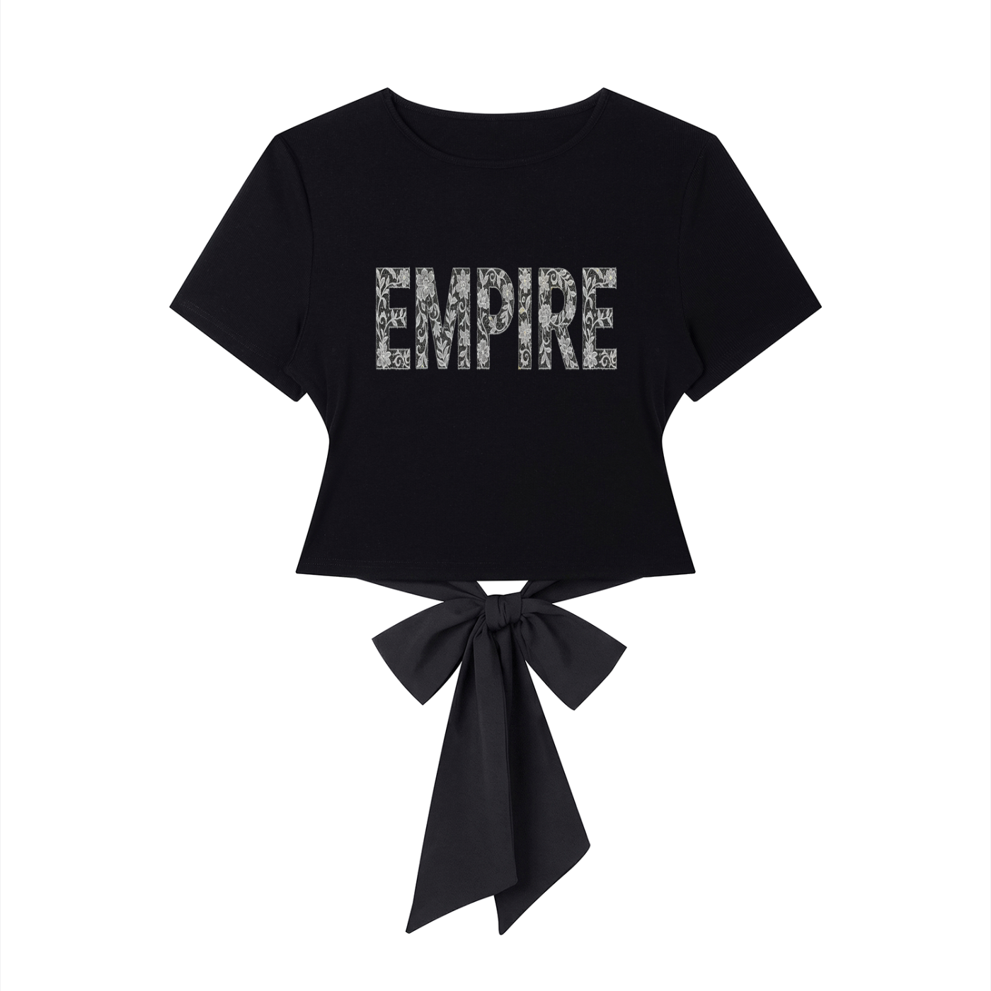 EMPIRE Slim Fit Boatneck T-Shirt — Premium Women's Streetwear