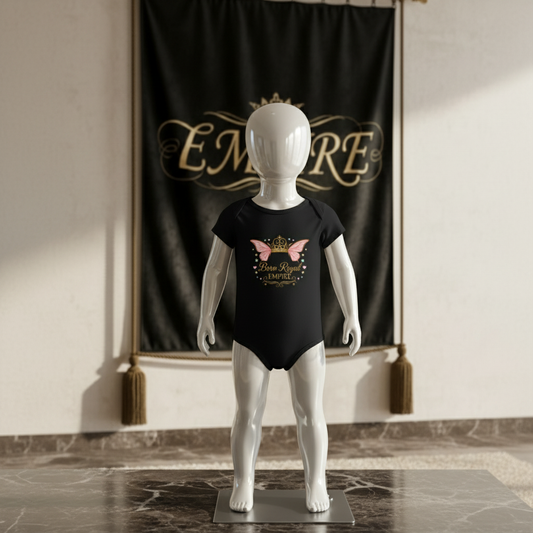 Body bébé fille Born Royal EMPIRE - Vue de face