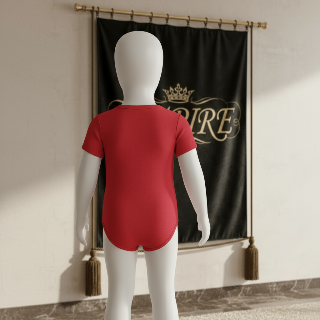 Body bébé fille Little Princess - Vue de dos