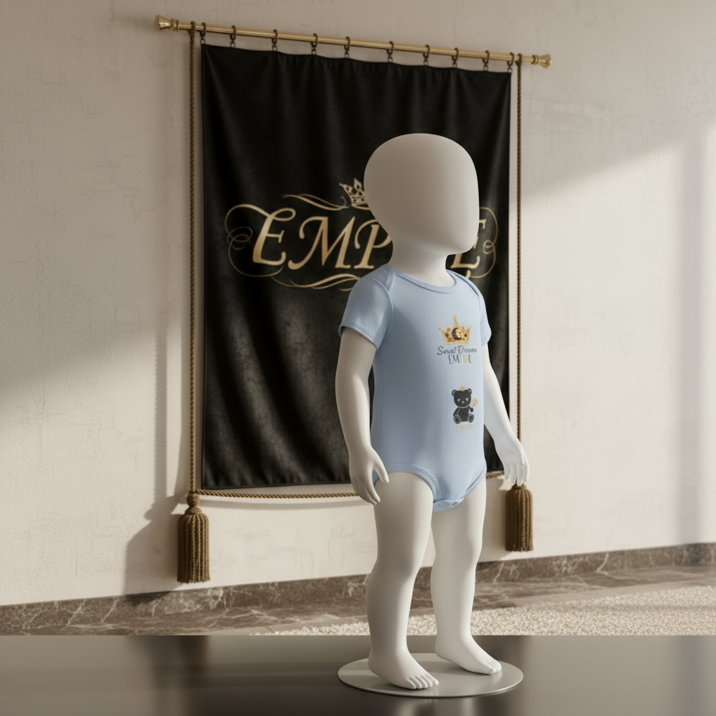 Body bébé garçon Sweet Dreams EMPIRE - Vue de profil