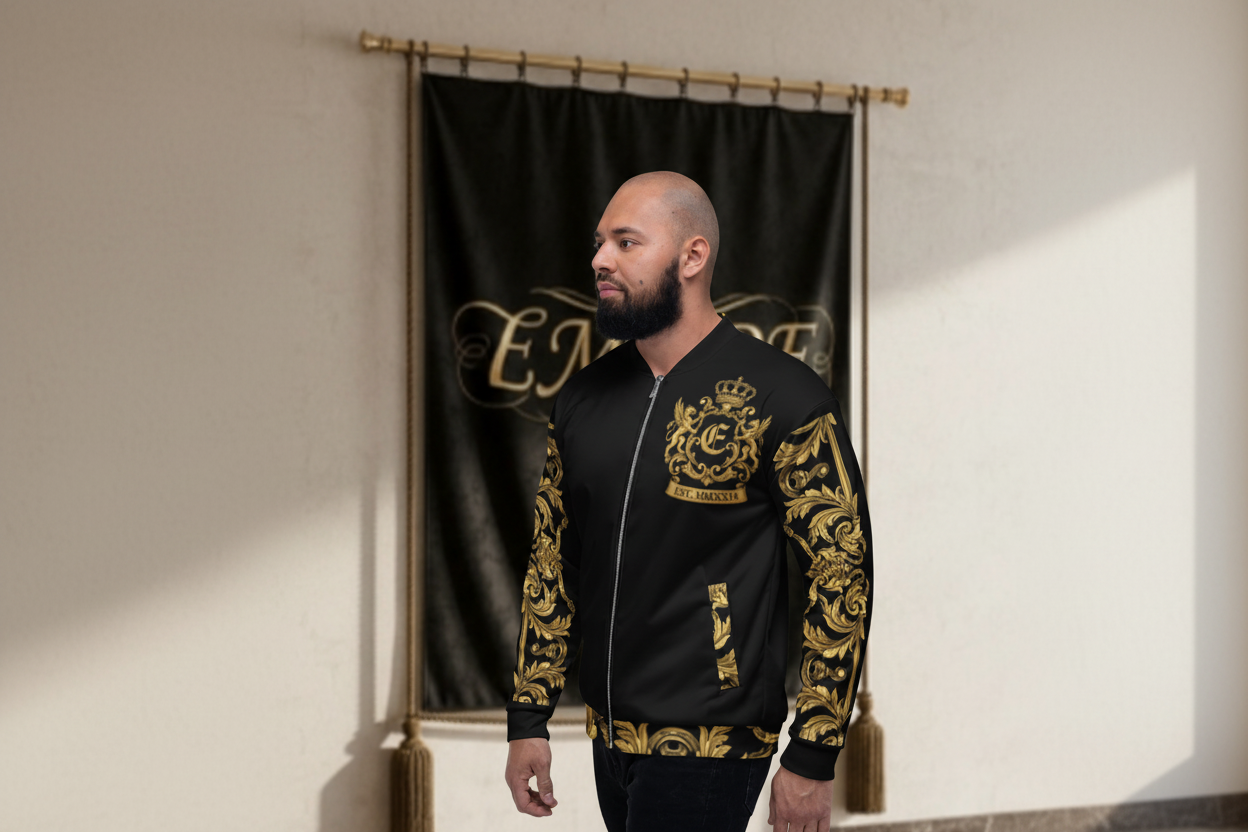 Bomber jacket homme - vue de côté