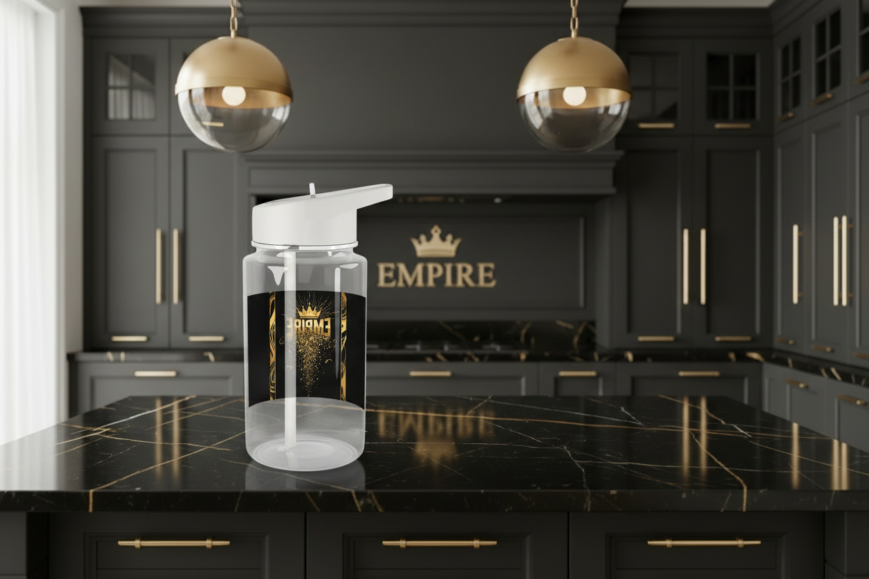 Bouteille Empire couronne explosion - Mockup 2