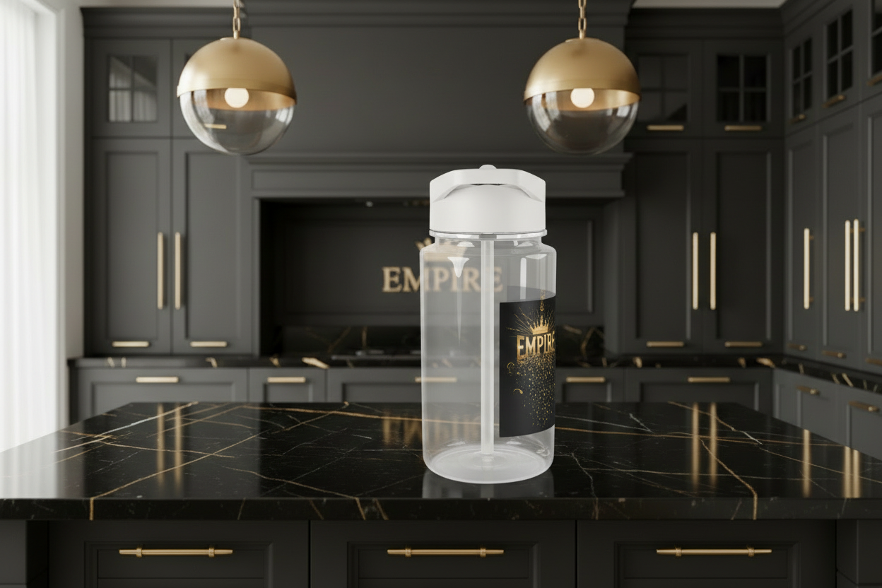 Bouteille Empire couronne explosion - Mockup 3