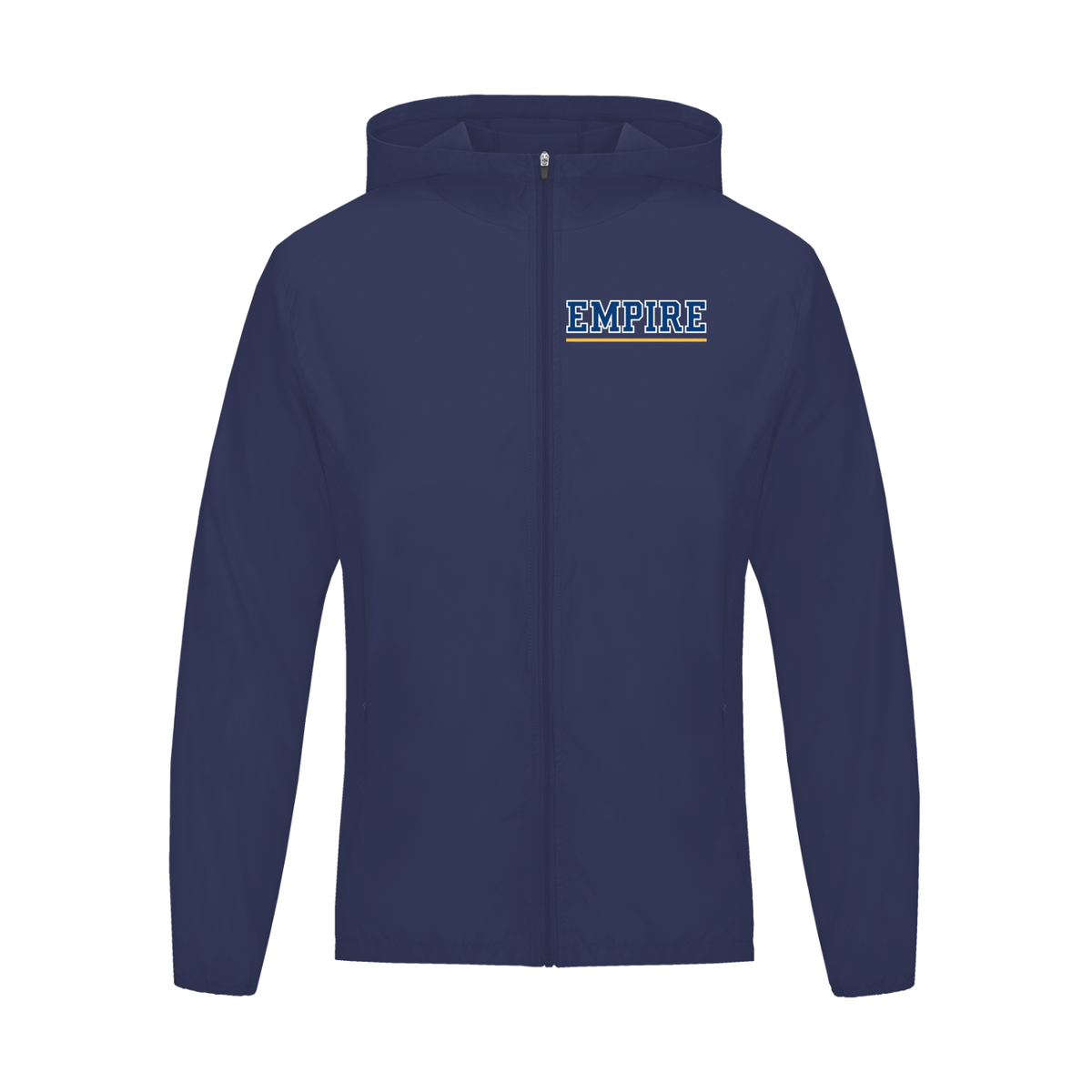 EMPIRE Men’s Lightweight Hooded Sports Jacket — Motion Shell