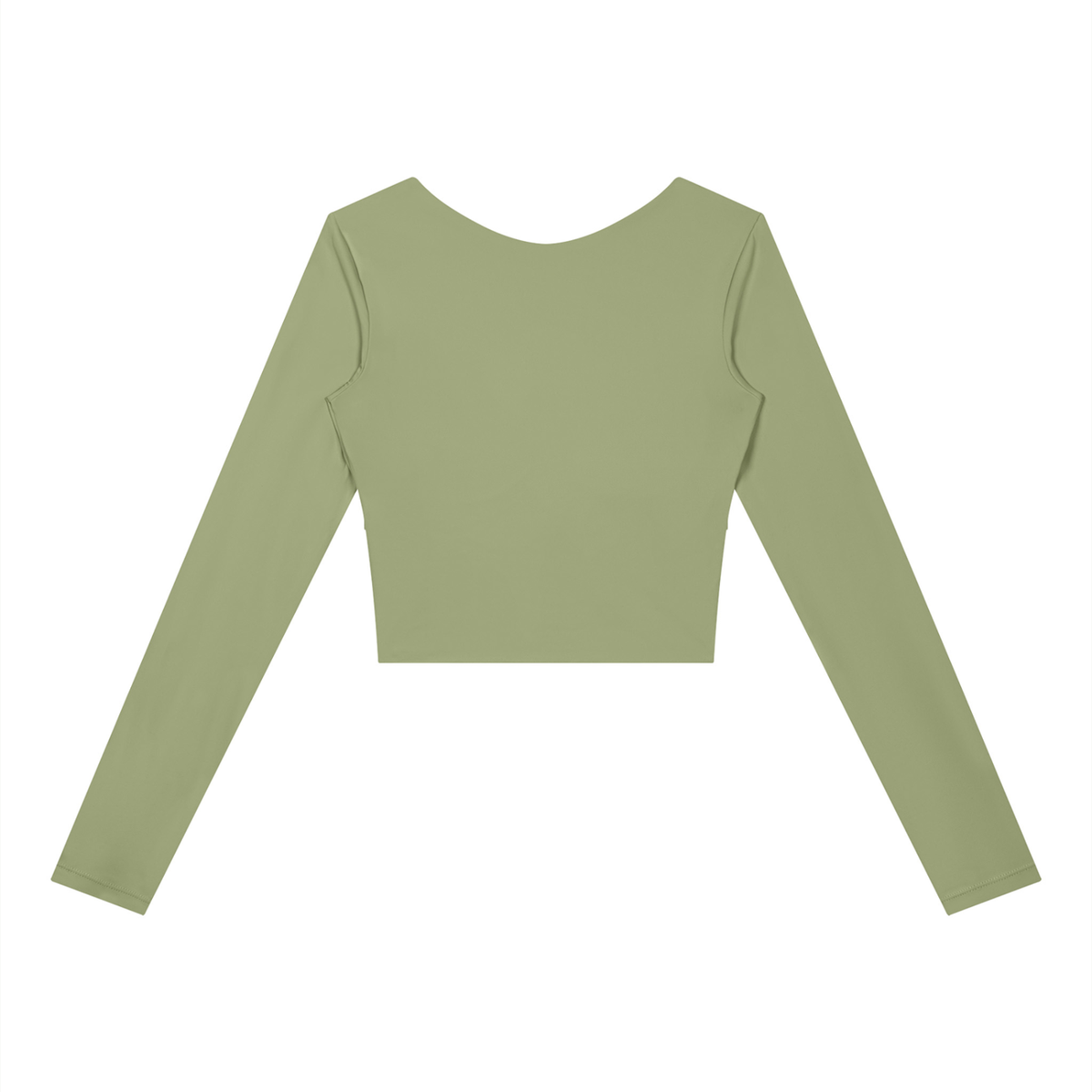 EMPIRE Women's Panelled Long-Sleeve Yoga Top — Chrome Signature