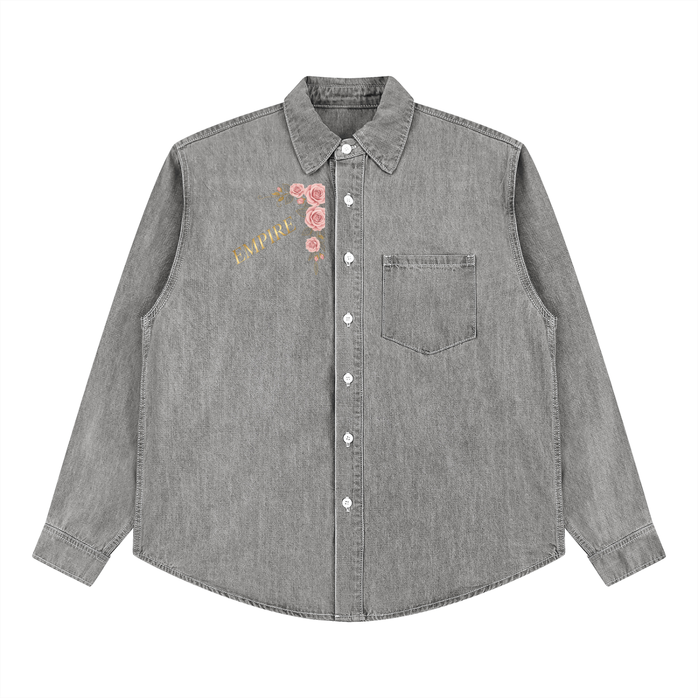 EMPIRE Denim Drape — Refined Edge