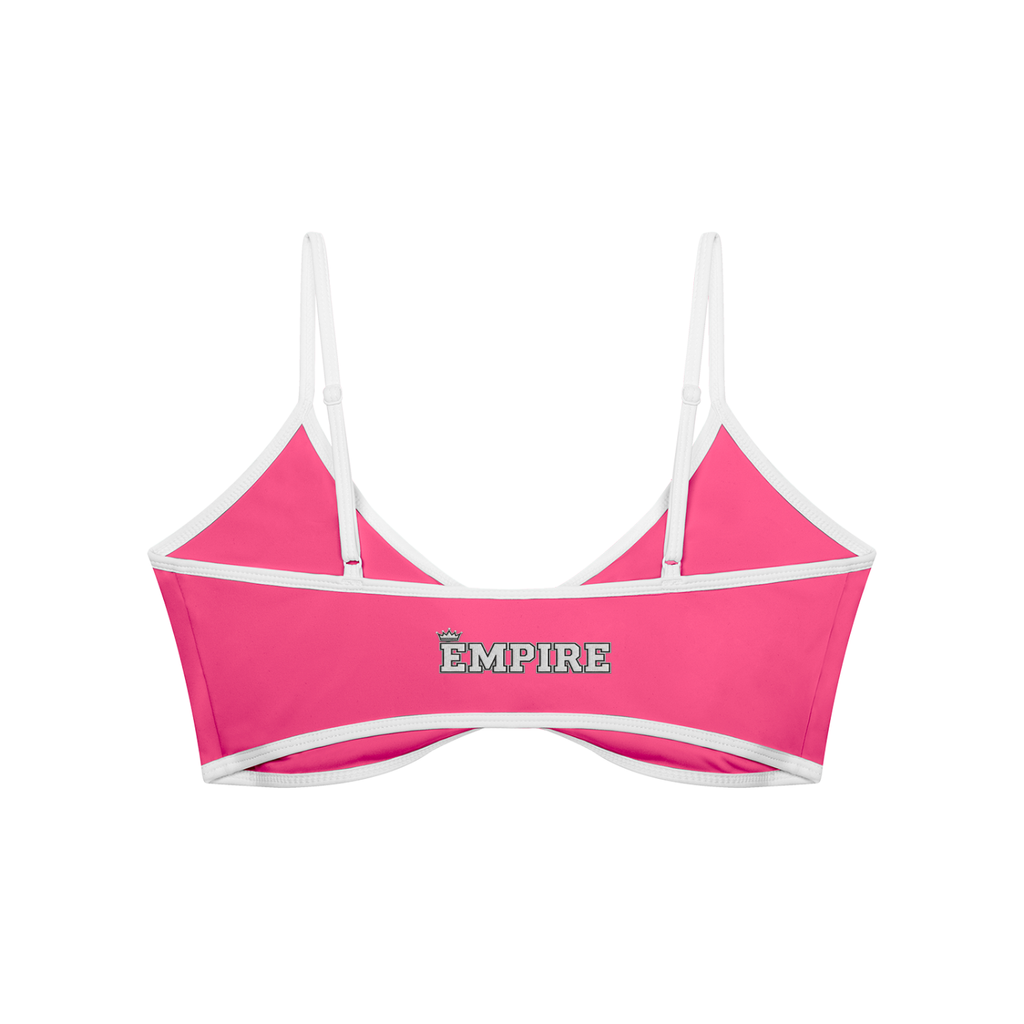 EMPIRE Color Block Ruched Sports Bra — Sculpted Power